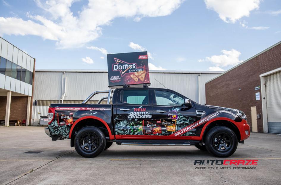 FORD RANGER RIPPER MATTE BLACK
